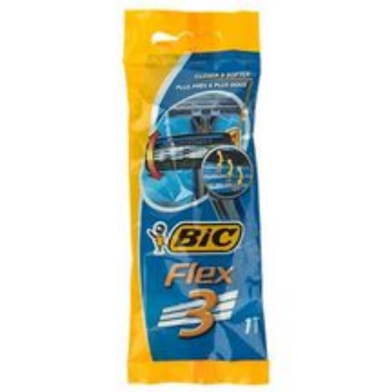 تیغ خودتراش بیک مدل 3فلکس بسته 1 عددی 