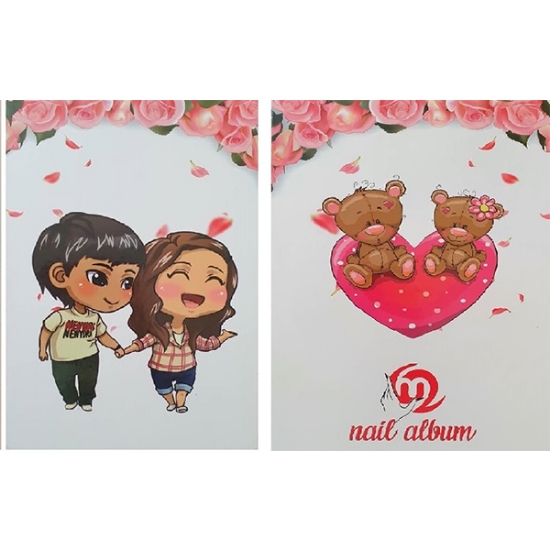 آلبوم عكس دار لاک ژل 208 تایی