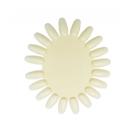 پالت ناخن گرد شیری