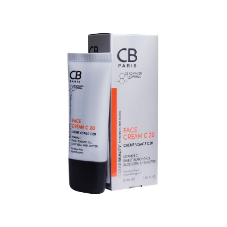 کرم روشن کننده صورت سی بی حاوی ویتامین C حجم 30 میلی لیتر