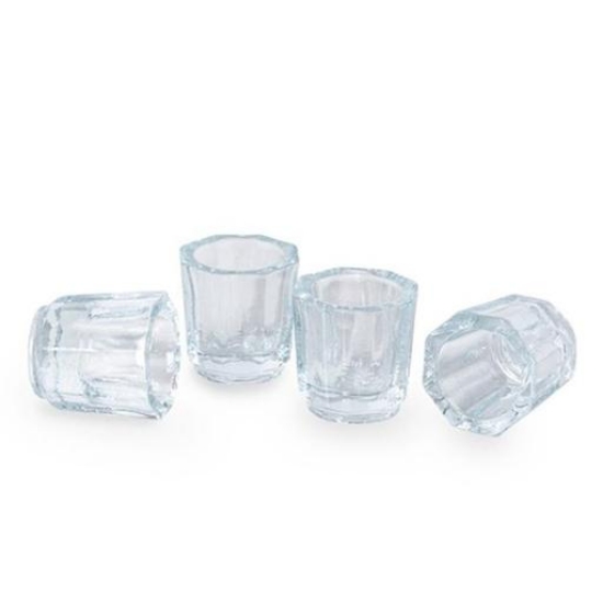 گوده کاشت ناخن کریستالی بدون درب 8 ضلعی