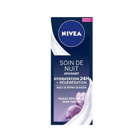 کرم شب تسکین دهنده و آبرسان نیوآ حاوی روغن هسته انگور