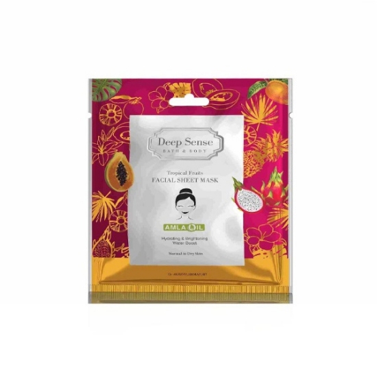 ماسک صورت نقابی تروپیکال دیپسنس مناسب پوست های خشک و معمولی