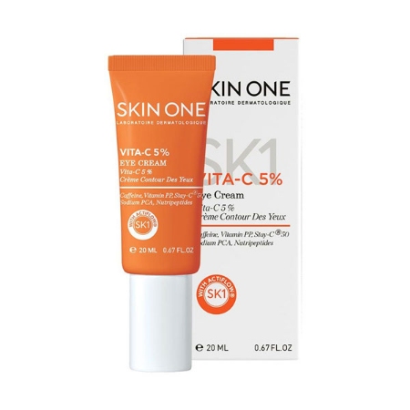 کرم دور چشم ویتامین سی 5 اسکین وان