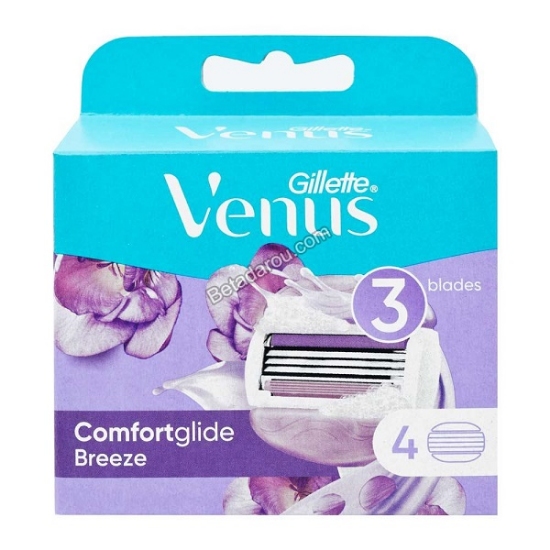 تیغ یدک ژیلت مدل Venus بسته ‏۴ عددی