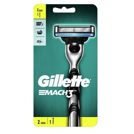 خود تراش ژیلت مدل Mach3 به همراه یک یدک