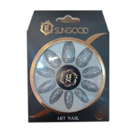 ناخن مصنوعی شنی سان گود مدل نوک تیز