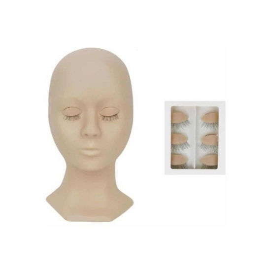 کله مانکن مژه با یدک