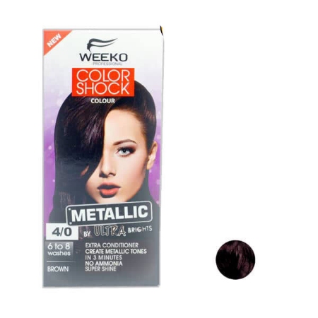 کیت رنگ مو ویکو مدل color shock