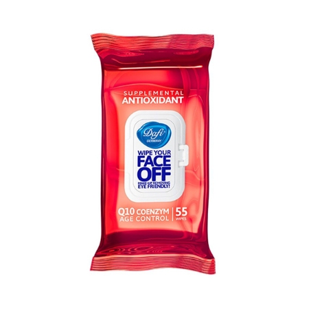 دستمال مرطوب پاک کننده آرایش دافی حاوی Q10