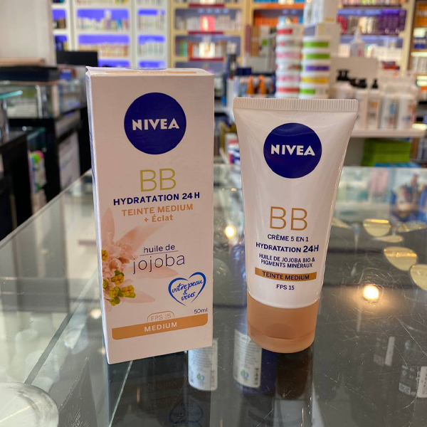 بی بی کرم نیوآ  spf15 رنگ متوسط حجم 50 میلی لیتر