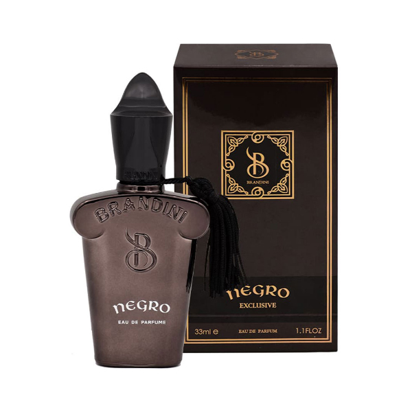 عطر جیبی زنانه و مردانه برندینی مدل Negro حجم 33 میلی لیتر
