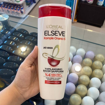 شامپو ترمیم کننده مو 2 در 1 لورآل Komple Onarici5