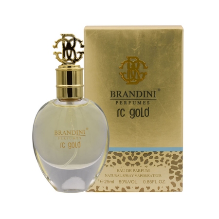 عطر جیبی زنانه برندینی مدل rc gold حجم 25 میلی لیتر