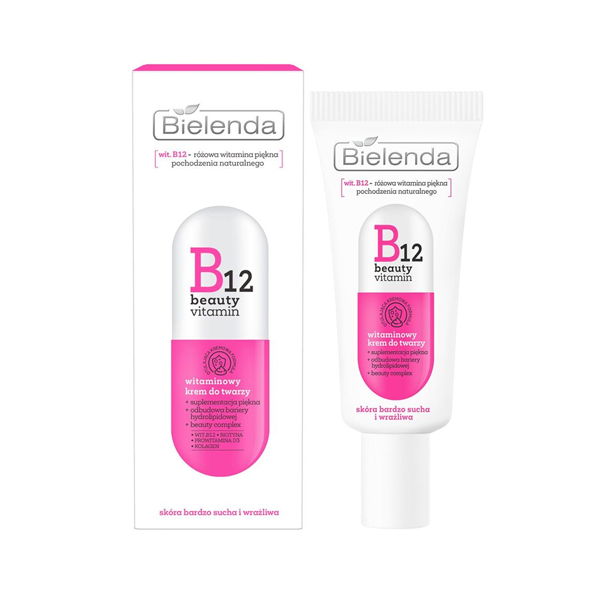 کرم مرطوب کننده صورت B12 ویتامین بیوتی بی یلندا