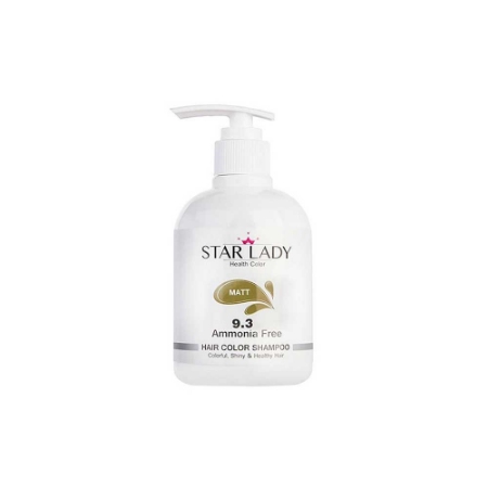 	شامپو رنگ استار لیدی حجم 300 میلی لیتر