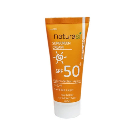 کرم ضد آفتاب بی رنگ فیوژن واتر ناتوراسی SPF50 حجم 40 میلی لیتر 