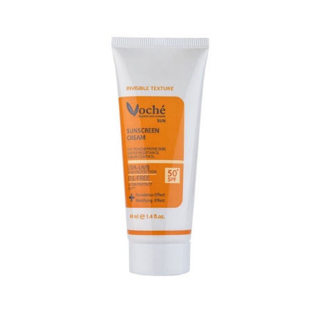 ضد آفتاب بی رنگ spf50 پوست های چرب و مستعدآکنه وچه ضد آفتاب بی رنگ spf50 پوست های چرب و مستعدآکنه وچه