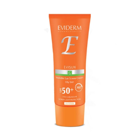 ضد آفتاب اویدرم spf50 بی رنگ مناسب پوست چرب