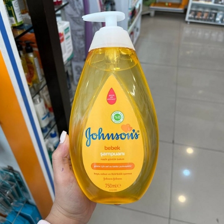 شامپو بچه جانسون حجم 750 میلی‌ لیتر