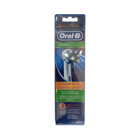 تصویر  یدک مسواک برقی oral-b مدل CROSSACTION BIGGER PACK بسته 1 عددی
